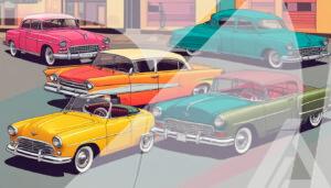 Coches Clásicos Retro