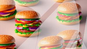 Hamburguesas Gourmet con Ingredientes Frescos