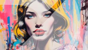 Ilustración Abstracta de Mujer