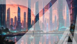 Atardecer en la Metrópolis del Futuro