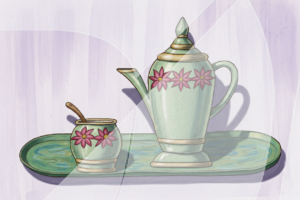 Juego de Té Vintage