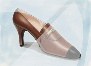 Zapato marrón