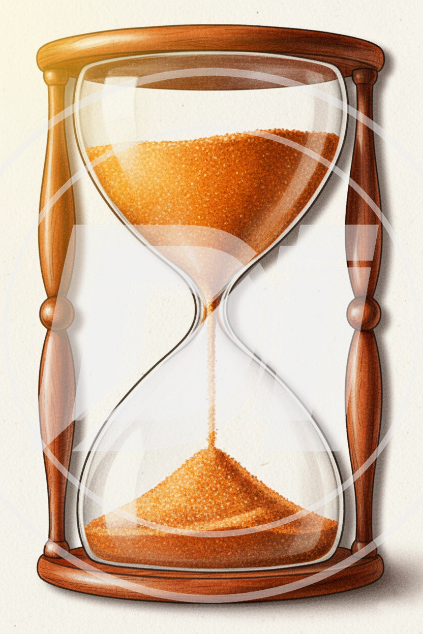 Reloj de Arena Dorado di